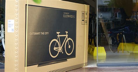 TV, or not TV: the story of our bike box - VanMoof Blog - English