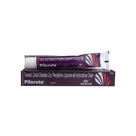 Pilorute Hemorrhoids Treatment Cream Skinorac