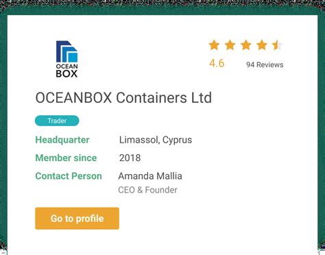 成功案例 Oceanbox Success Story Oceanbox Container Xchange