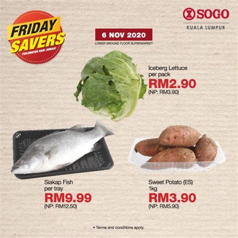 Nov Sogo Supermarket Friday Savers Promotion Everydayonsales