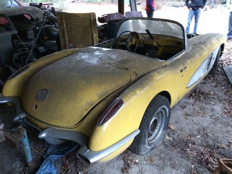 1958 Corvette Chevrolet Corvette Vintage Corvette Muscle Cars