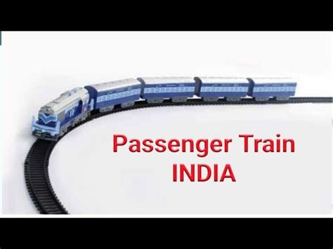 Centy Toys Indian Passenger Train Set Unboxing YouTube