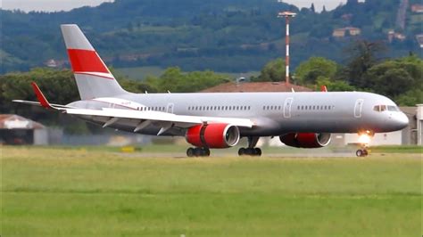 Bruce Springsteen In Italy Jet Magic Private Boeing Landing At