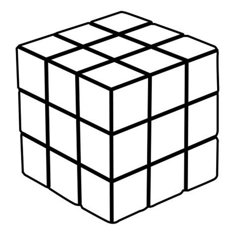 Imagen De Un Cubo Para Colorear Ouiluv