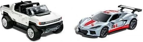 Mattel Hot Wheels Pull back Speeders Gmc Hummer Ev Corvette C8 r Μινιατουρες EPI 22403