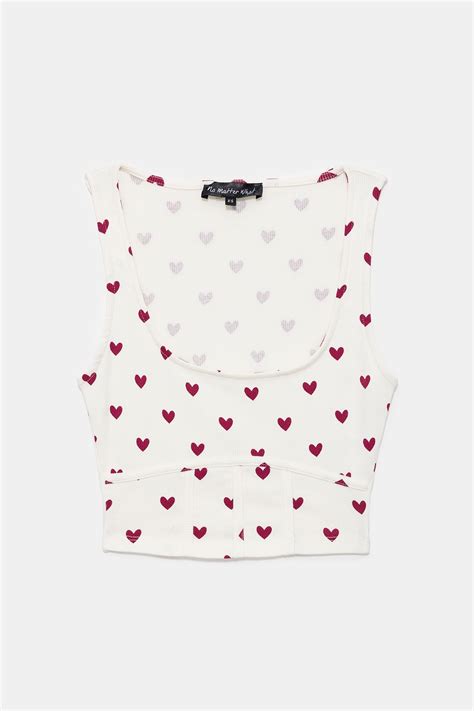 No Matter What Korse Detaylı Kalın Askılı Desenli Atlet - Fiyatı, Yorumları