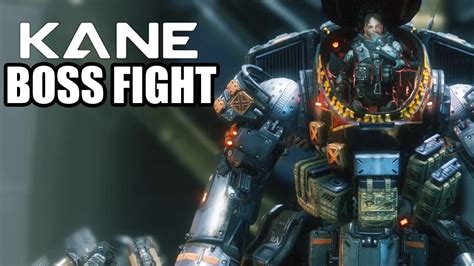 TITANFALL 2 - Kane Boss Fight - YouTube