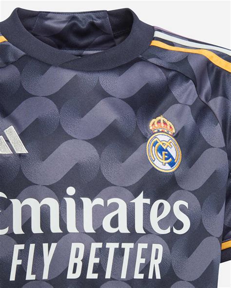 Camiseta 2ª Real Madrid 20232024 Para Niño