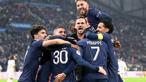 Resumen Y Goles Del Olympique De Marsella Vs Paris Saint Germain De La