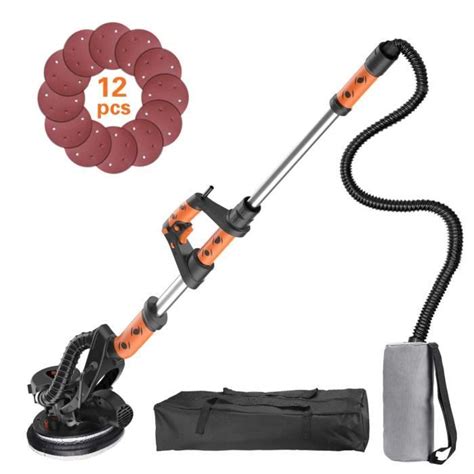 Ponceuse Girafe Ponceuse De Plafond Autonettoyante 800W TACKLIFE Avec