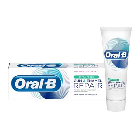 Oral B Gum And Enamel Repair Extra Fresh Toothpaste 75ml Wilko