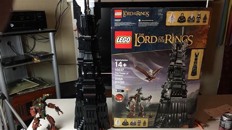 Lego Lotr Tower Of Orthanc Review Speedbuild Youtube