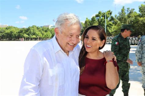 Amlo Mantuvo Una Reunión Con Mara Lezama En Tulum Infobae