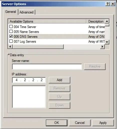 How To Configure Additional Dhcp Server Options