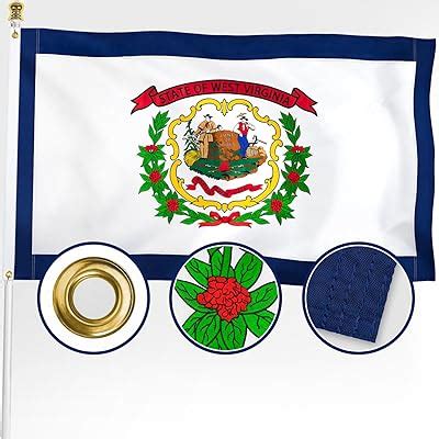 Amazon Topflags West Virginia Flag X Made In Usa Double Sided