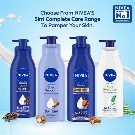 Buy Nivea Cocoa Nourish Oil In Lotion For Very Dry Skin 400 Ml Online At Best Price Creams