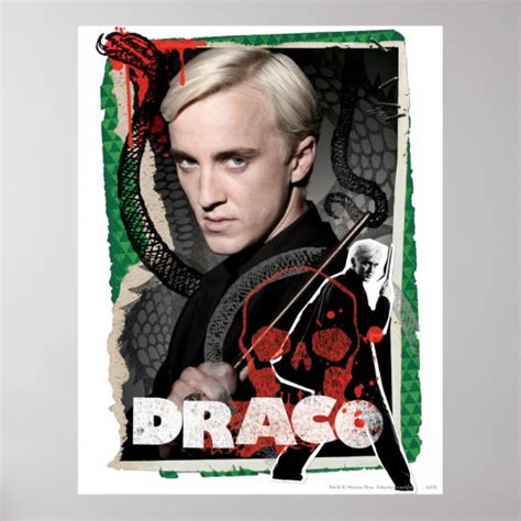 Draco Malfoy 6 Poster | Zazzle.com