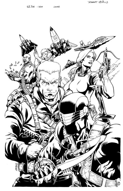 Gi Joe 1 Cover By Robertatkins On Deviantart Gi Joe Gi Joe 1 Comic