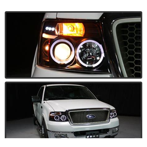 Lobo Led Dual Halo Projector Headlights Ford F