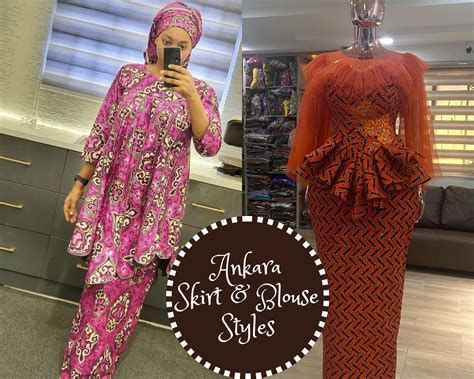 2022 Latest And Best Ankara Skirt And Blouse Styles Ladeey