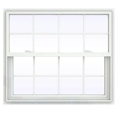 Jeld Wen In X In V Series White Single Hung Vinyl Window