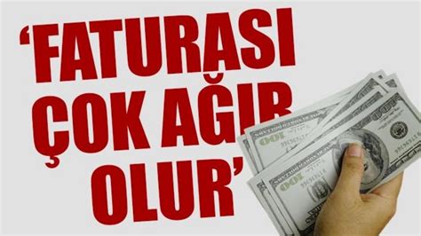 DOLAR KURUNDA KORKUTAN SENARYO ÇALIŞIRSA ÇOK AĞIR FATURASI OLUR EN