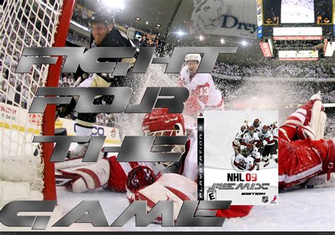 Viewing full size NHL 09 box cover