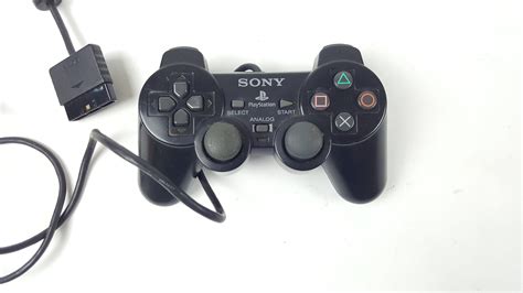 Original Sony Playstation 1 Ps1 Dual Shock 2 Analog Controller Scph 10010 Black Sony