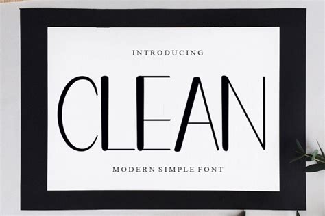 Clean Font Free Download - FreeFontDL