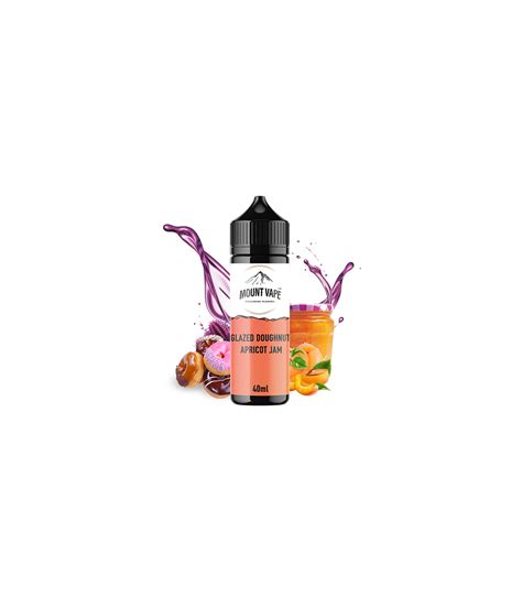 MOUNT VAPE GLAZED DOUGHNUT APRICOT JAM 40ML 120ML FLAVORSHOT Just