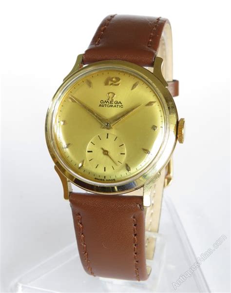 Antiques Atlas Gents Omega Bumper Automatic Wrist Watch