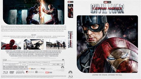 Caratula Dvd Capitan America Civil War