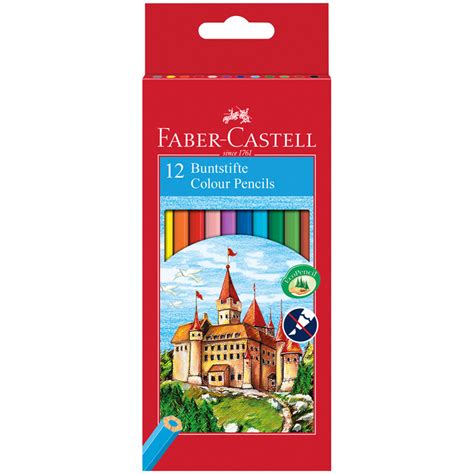 Карандаши цветные Faber-Castell, 12цв., картон - купить в интернет-магазине