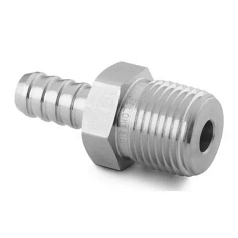 Stainless Steel Male Hose Connector For Structure Pipe Size 16 Mm At Rs 20 Piece In Mumbai