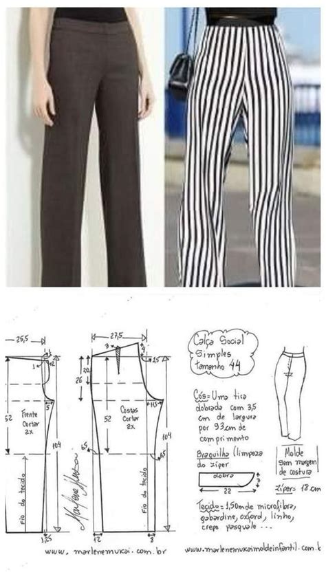 Pin By Valentyna Bilobotska On Sewing Women Pants Pattern