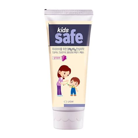 Детская зубная паста CJ Lion Kids Safe Toothpaste - Grape – купить в ...