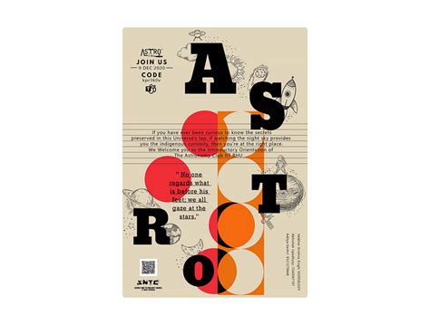 Astronomy Club Poster by Aaryam Sthapak on Dribbble