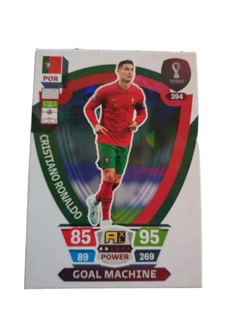 CRISTIANO RONALDO GOAL Machine Fifa World Cup Qatar 2022 Adrenalyn Xl