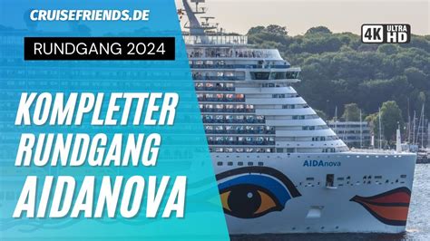 Aidanova Rundgang Komplette Tour Bers Schiff Mit Aida Lounge