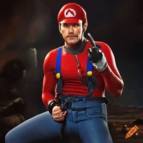 Chris Pratt As Mario Character On Craiyon