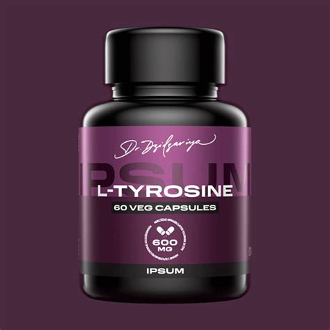 IPSUM / L-Tyrosine, L-Тирозин 600 мг витамины для щитовидной железы ...