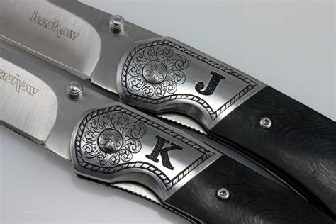 Engraved Kershaw Pocket Knives - DAVID SHEEHAN ~ ENGRAVERDAVID SHEEHAN ~ ENGRAVER