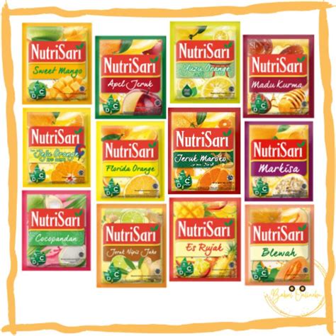 Jual Nutrisari Sachet All Varian Shopee Indonesia