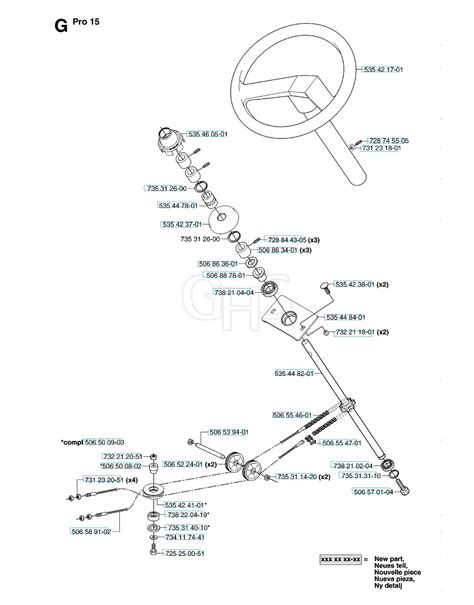 Husqvarna PR15 Steering GHS