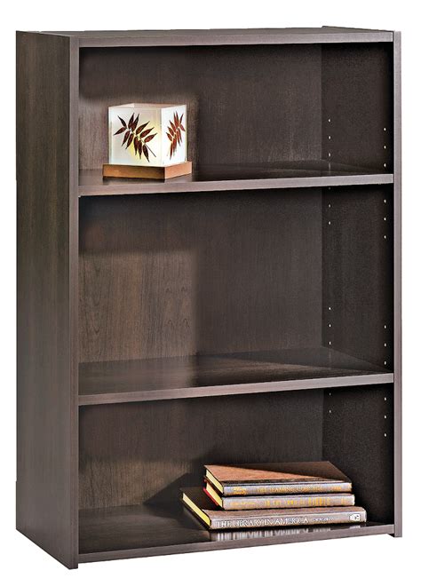 Sauder Beginnings 3 Tier Adjustable Shelf Bookcasebookshelf Cinnamon