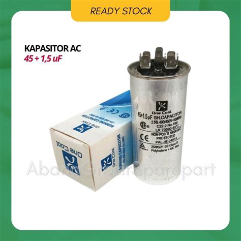 Jual A Kapasitor Ac Uf Soket Running Capacitor Ac