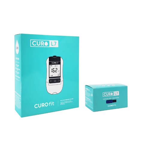 Curo L7 Professional Grade Testing Kit For Lipid Profile Curofit