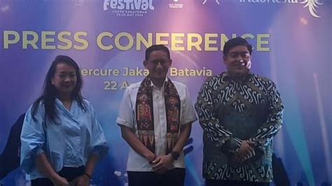 Sandiaga Uno Bakal Undang Menteri Ekraf Se Asean Nonton Java Jazz