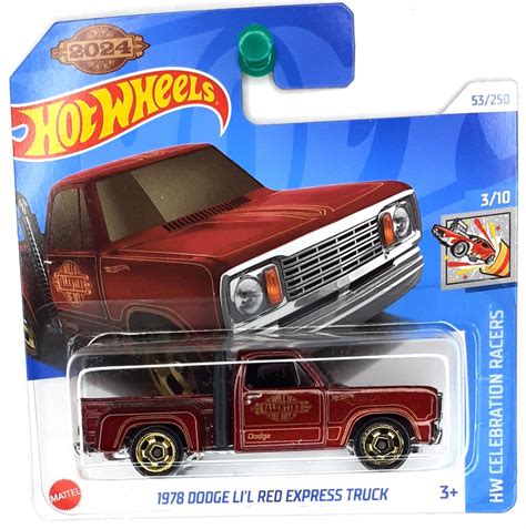 samochód auto HOT WHEELS DODGE LIL RED EXPRESS TRUCK