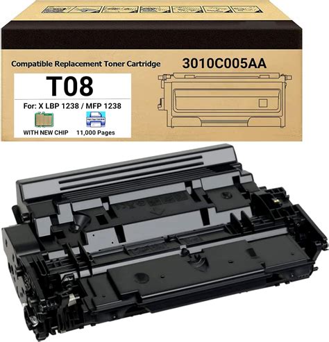 Amazon T Black Toner Cartridge Remanufactured C Aa Toner